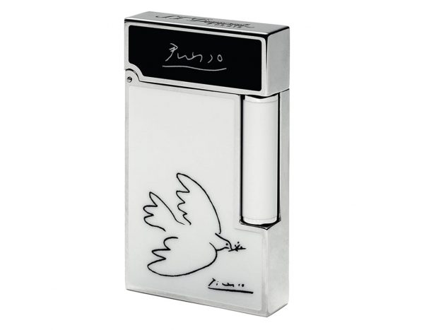 S.T. DUPONT LIGNE 2 PICASSO 'DOVE OF PEACE' LIGHTER