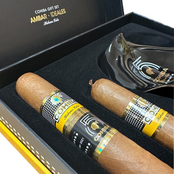 COHIBA AMBAR & IDEALES CIGAR GIFT SET - Image 2